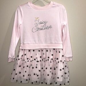 Juicy Couture Size 5 Long Sleeve Tutu Dress